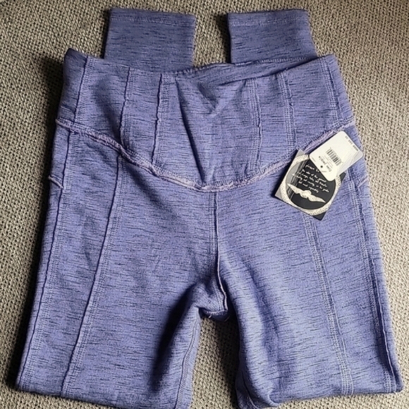 Free People Pants - 🫐 FP FREE PEOPLE HIGH WAIST LEGGINGS!